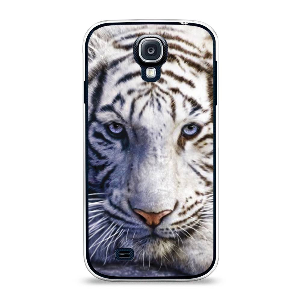 

Чехол на Samsung Galaxy S4 "Бенгальский тигр", Коричневый;белый, 23950-1