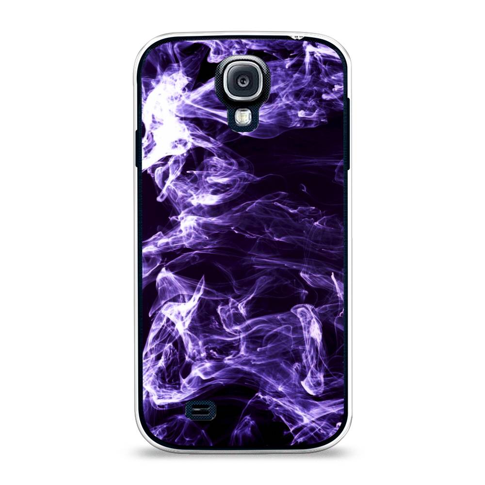 

Чехол на Samsung Galaxy S4 "Фиолетовый дым", Фиолетовый;белый;черный, 23950-3