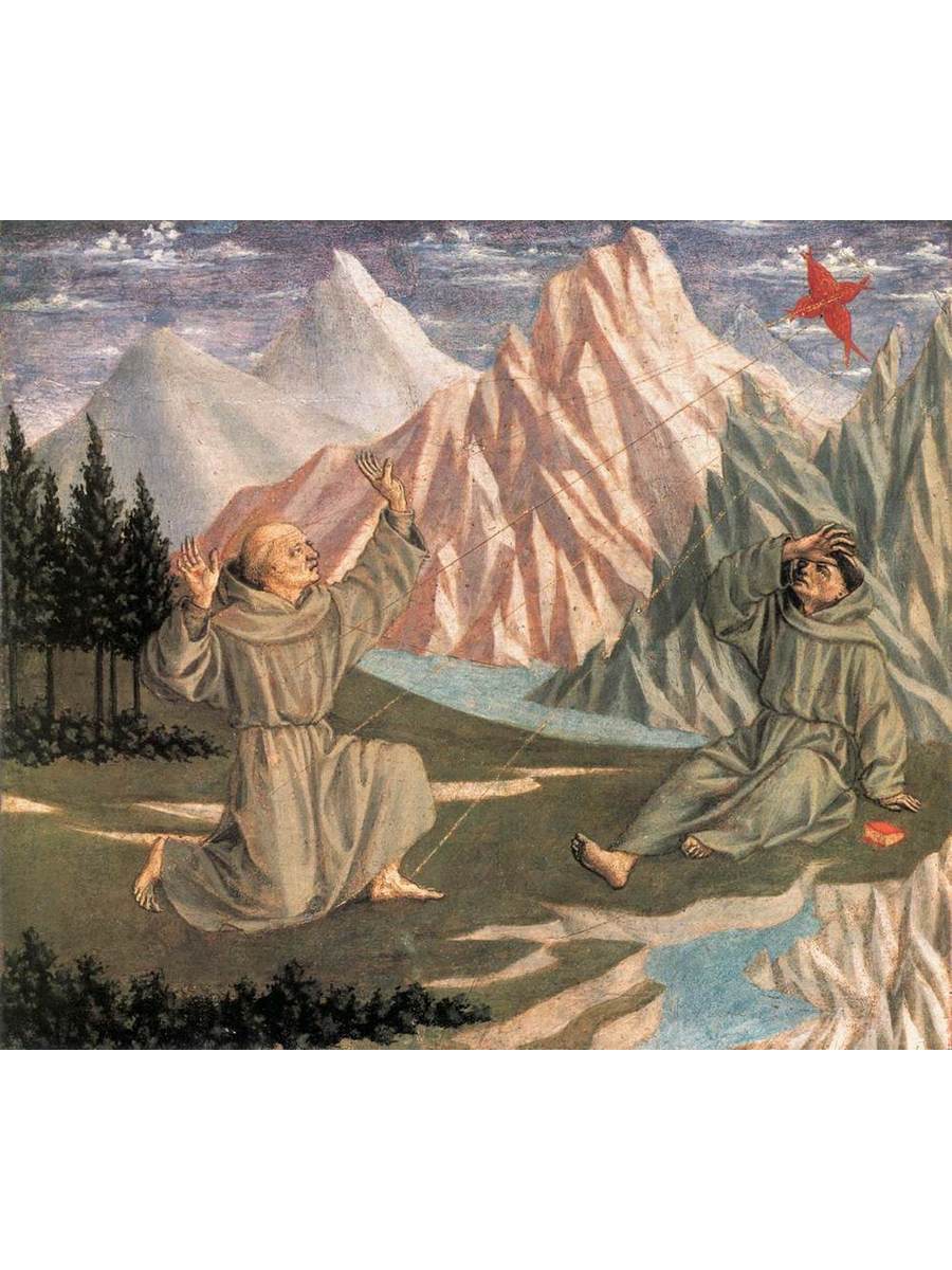 

Постер DRABS A3 Венециано Доменико The Stigmatization of St Francis predella 1