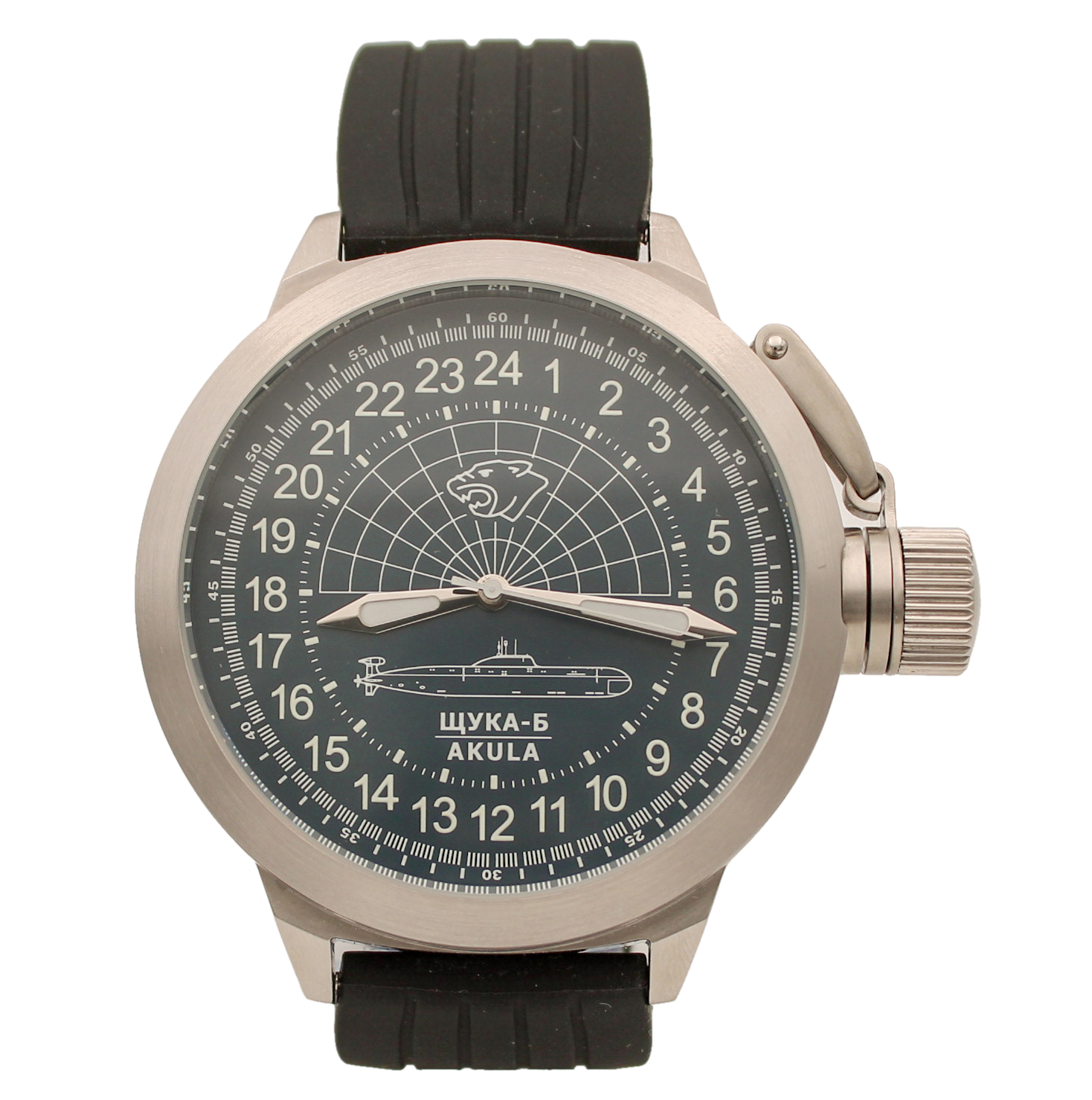 фото Наручные часы мужские watch triumph 971/щука-б(akula)-52 мм черные