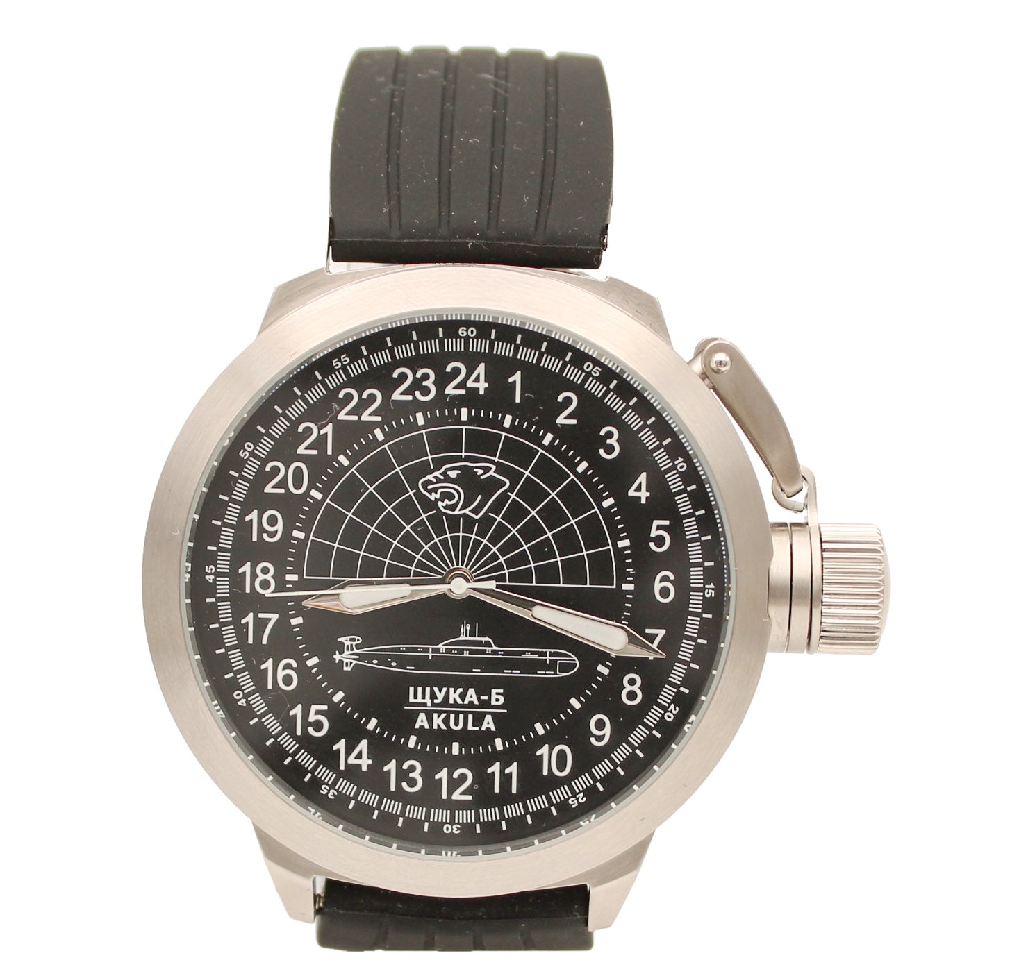 фото Наручные часы мужские watch triumph 971/щука-б(akula)-52 мм черные