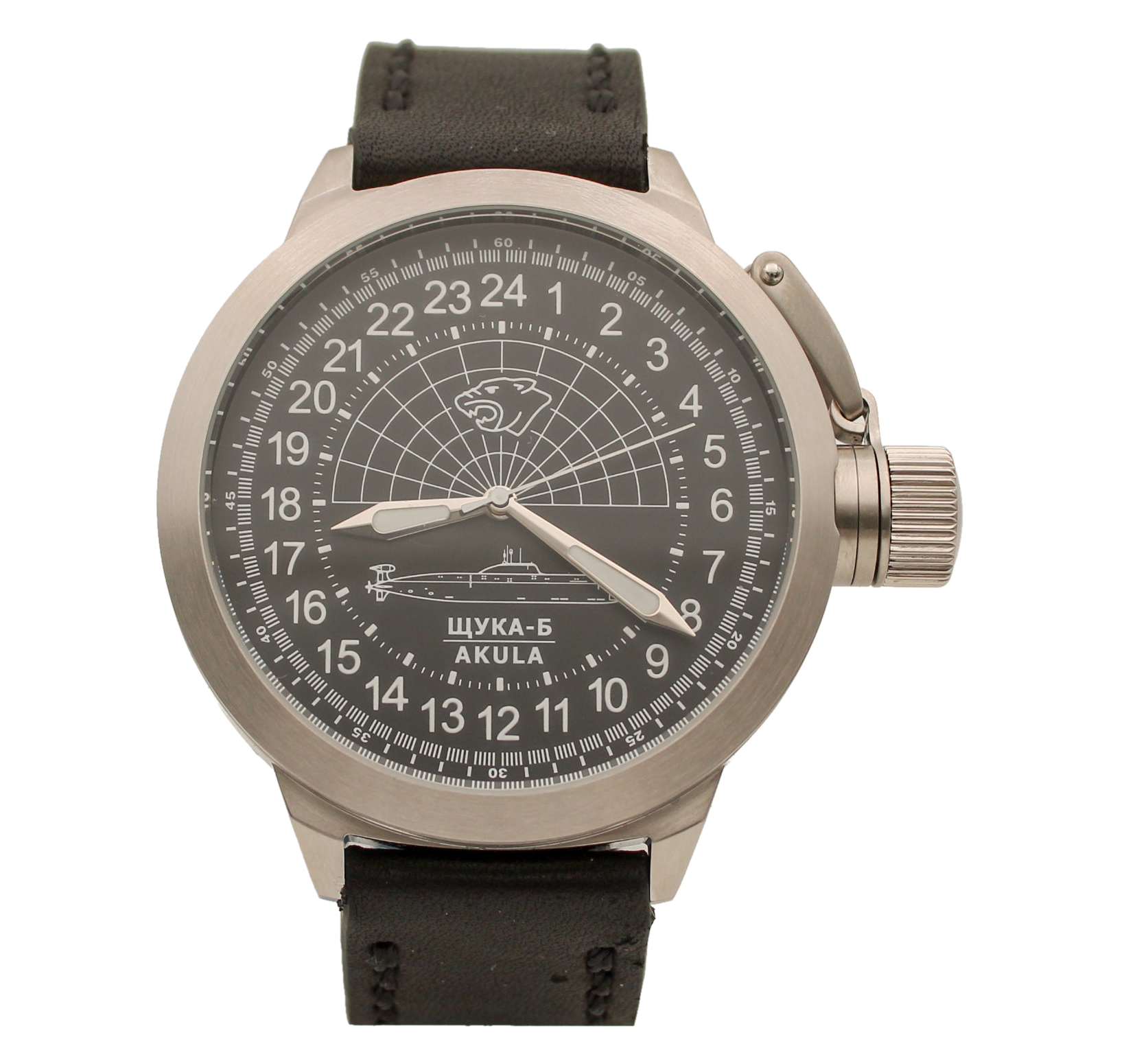 фото Наручные часы мужские watch triumph 971/щука-б(akula)-52 мм черные