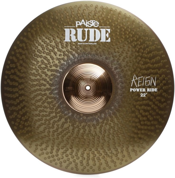 Тарелка Paiste 0001125722 Rude Power Ride The Reign 22