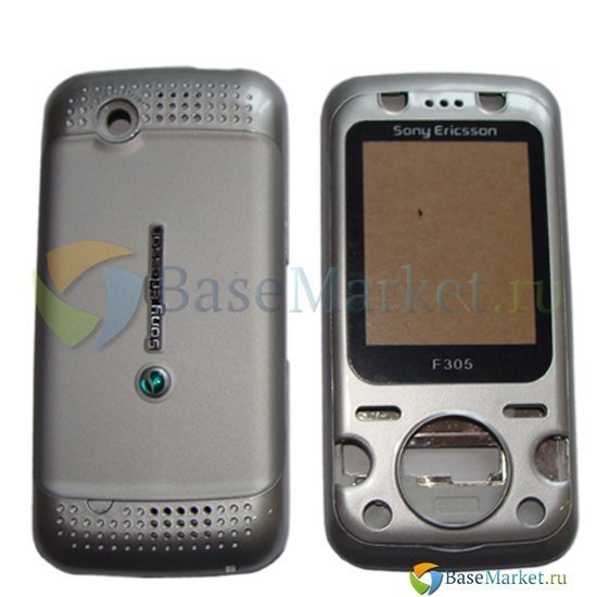 

Корпус BaseMarket для Sony Ericsson F305i (серебристый)