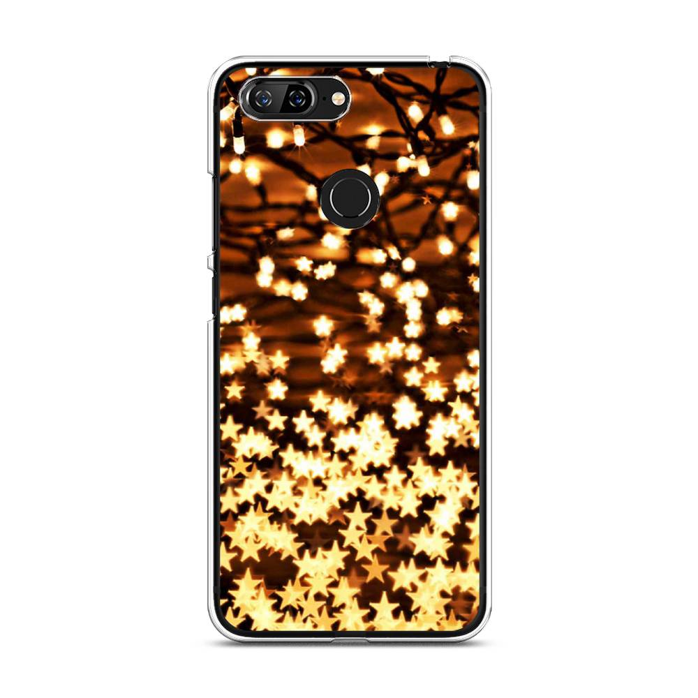 

Чехол для Lenovo S5 "Новогодняя гирлянда", Золотистый, 112550-5