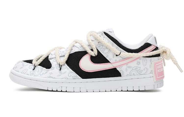 

Кеды унисекс Nike Dunk Low ESS White Paisley белые 39 EU, Белый, Dunk Low ESS White Paisley