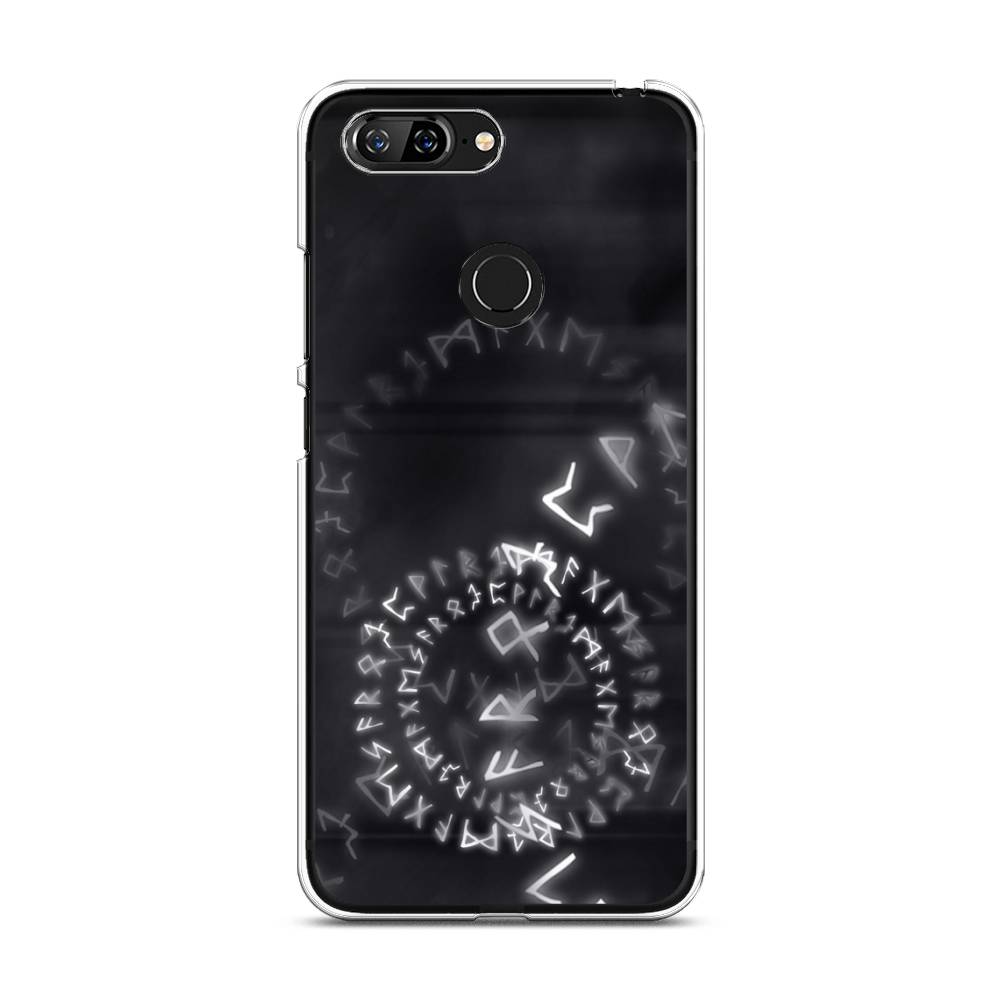 

Чехол для Lenovo S5 "Руны", Серый;черный, 112550-3