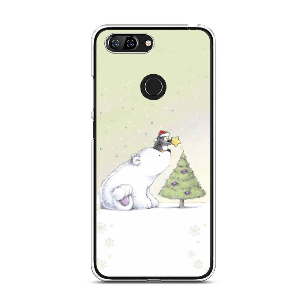 

Чехол для Lenovo S5 "Украшение елки", Белый;бежевый, 112550-5