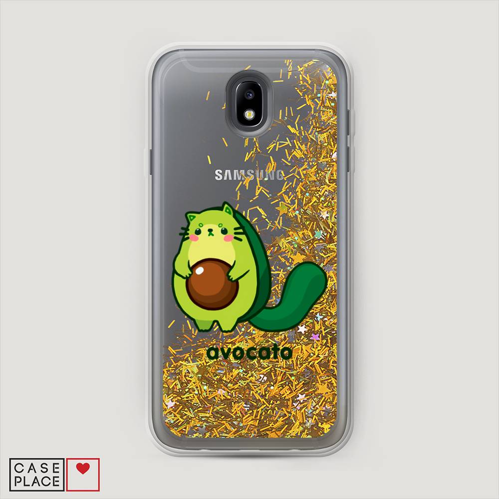

Чехол Awog на Samsung Galaxy J7 2017 / Самсунг J7 2017 "Avocato", Зеленый;коричневый, 23190-1