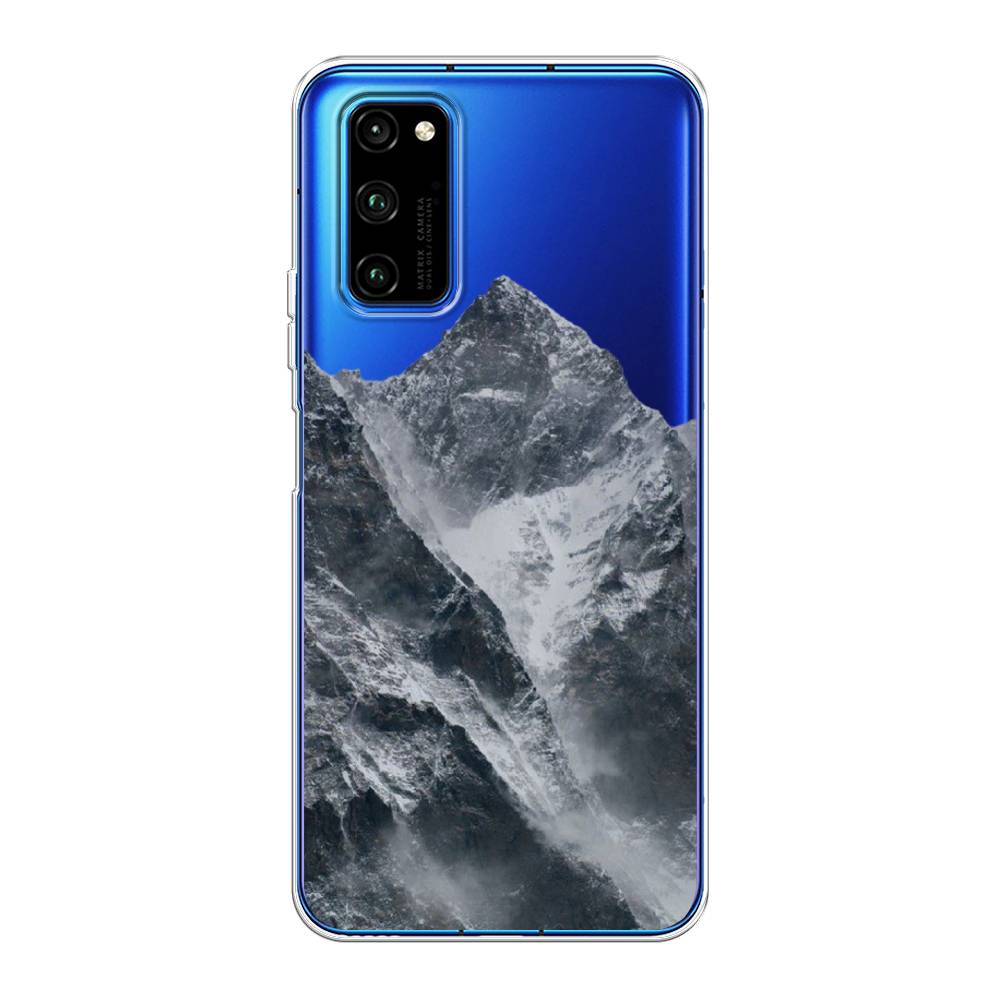

Чехол на Huawei Honor V30 Pro "Горы арт 4", Серый;бежевый, 611450-2