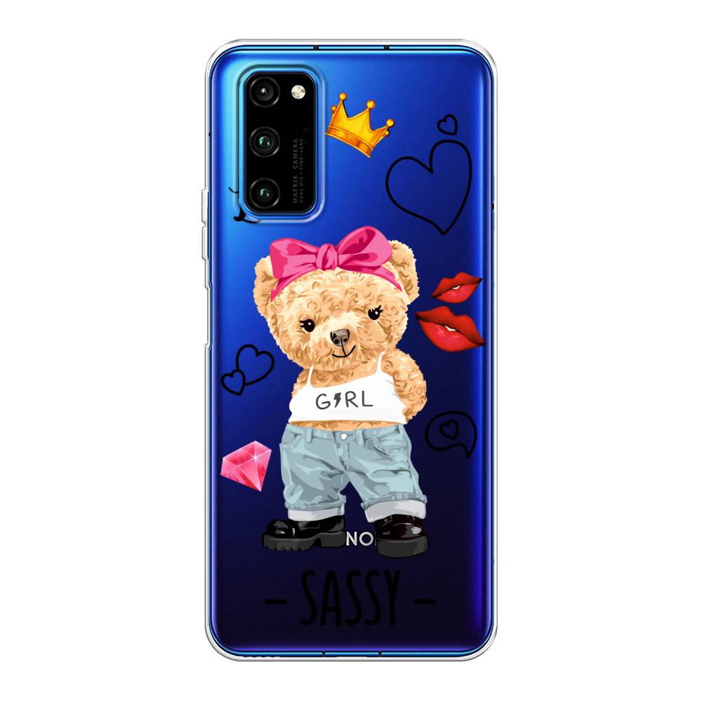 

Чехол на Huawei Honor V30 Pro "Sugar Mommy", Голубой;белый;розовый, 611450-6