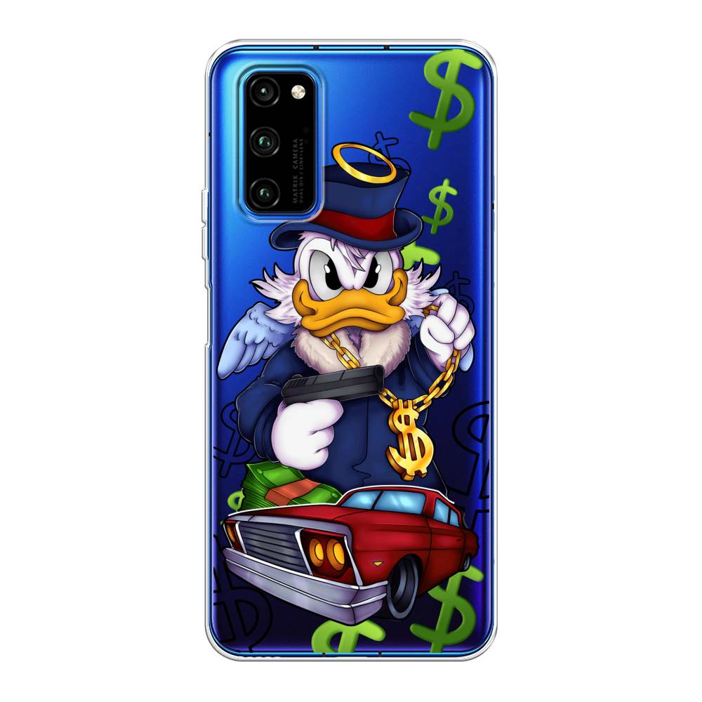 

Чехол на Huawei Honor V30 Pro "Scrooge McDuck with a Gold Chain", Красный;синий;белый, 611450-6