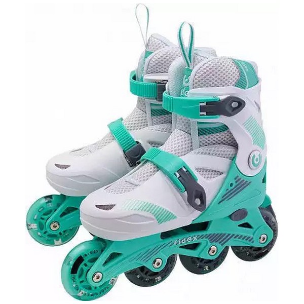 фото Ролики раздвижные ridex swipe mint, пластиковая рама (m (35-38))