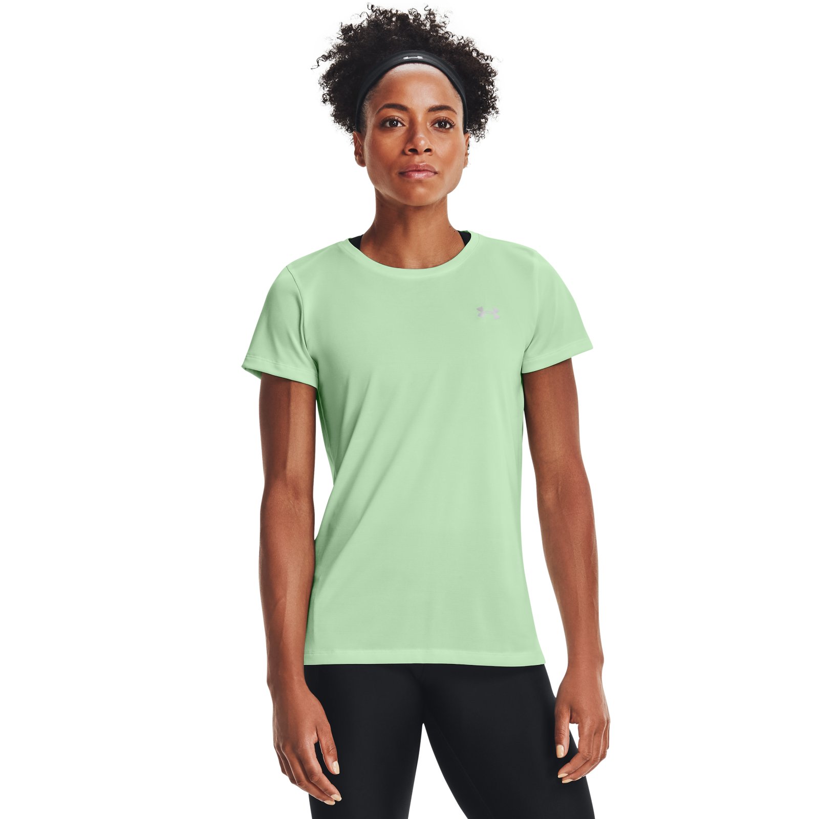 

Футболка женская Under Armour 1277206-335 зеленая MD, 1277206-335