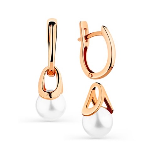 

Серьги из красного золота Magic Stones 02-3-224-0500-010, жемчуг культивированный, 02-3-224-0500-010