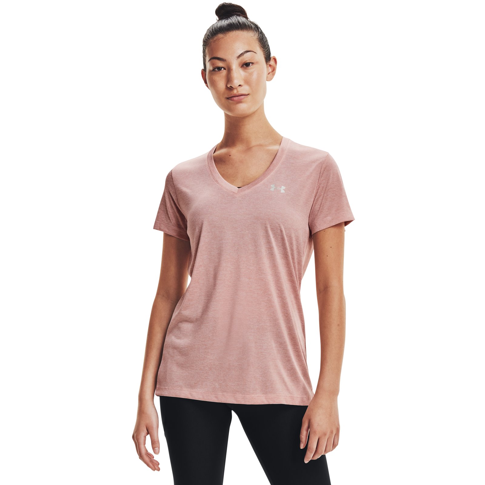 

Футболка женская Under Armour 1258568-685 розовая LG, 1258568-685