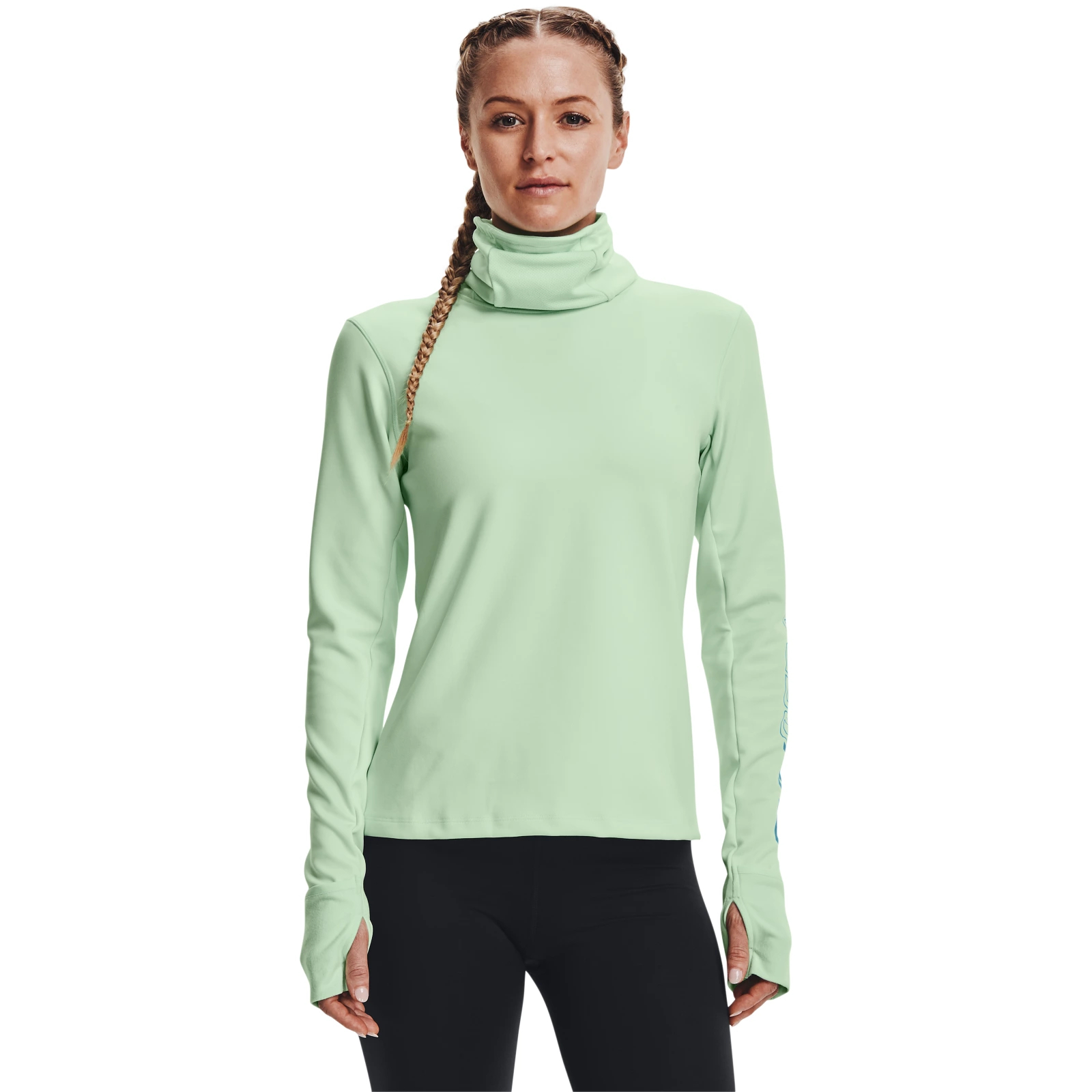 

Толстовка женская Under Armour 1365636-335 зеленая L, 1365636-335