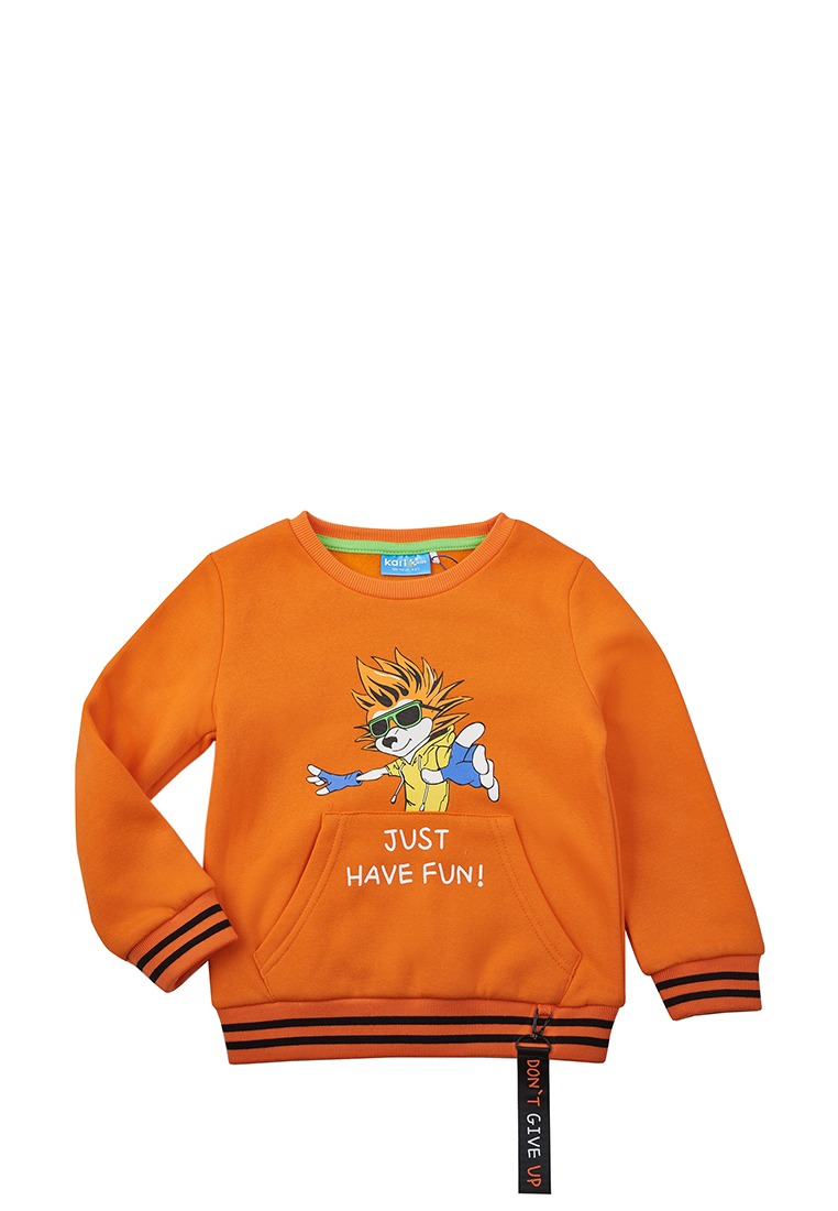 Свитшот детский Kari Kids SS24C52100520 оранжевый, 98