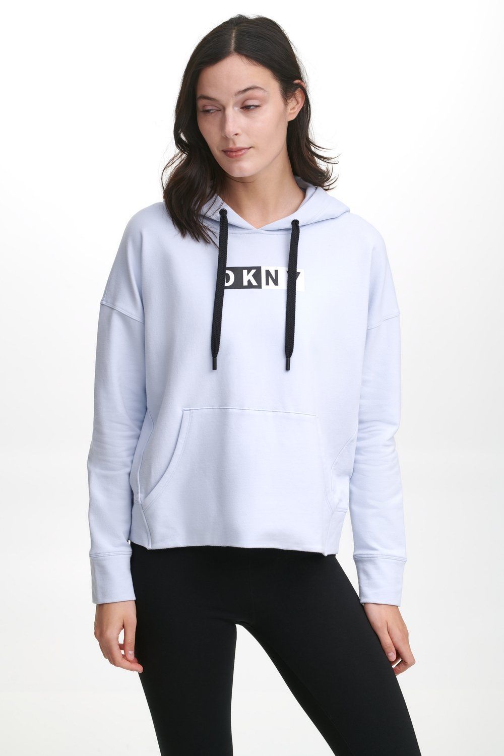 

Худи женское DKNY DP0T7713 голубое M, DP0T7713