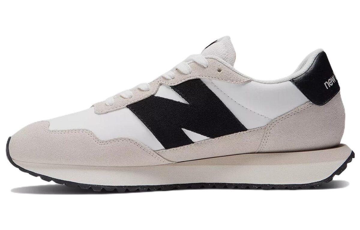 

Кроссовки унисекс New Balance NB 237 белые 37.5 EU, Белый, NB 237