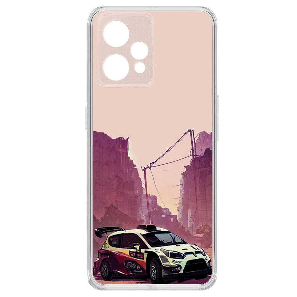 

Чехол-накладка Krutoff Clear Case Гоночный каньон для Realme 9 Pro+
