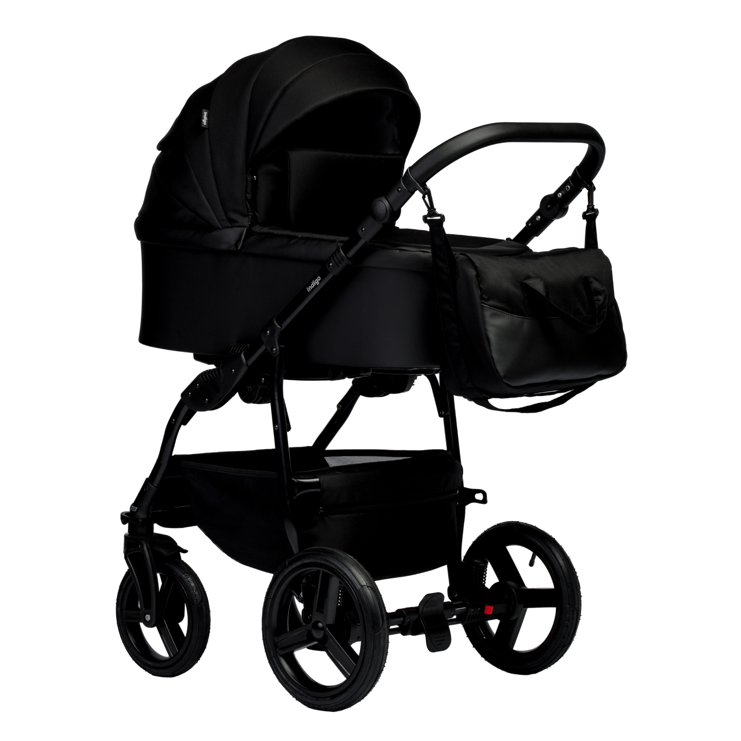 

Коляска детская 2 в 1 Indigo Impulse Eco, 08 черный, Impulse