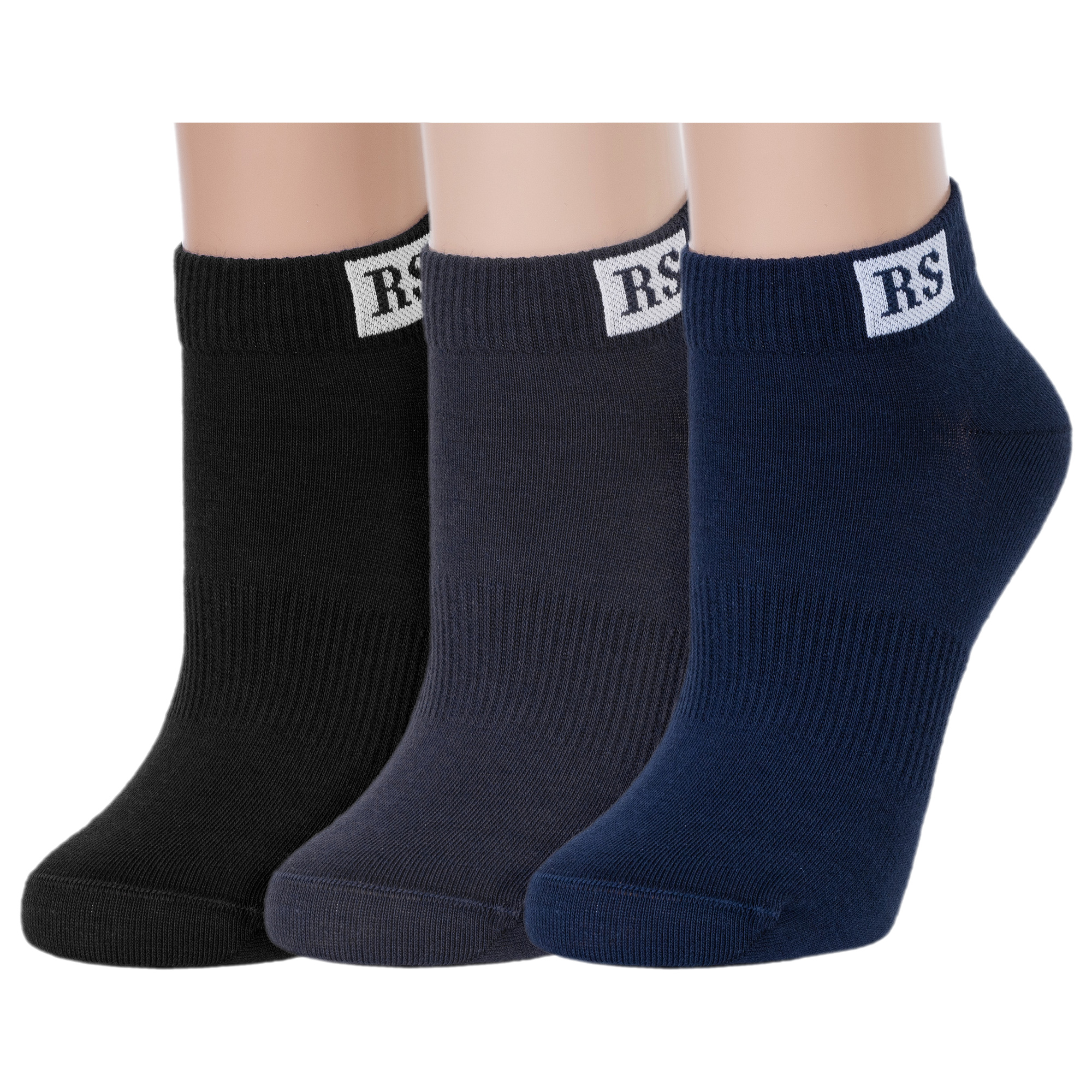 

Комплект носков женских Rusocks 3-Ж-133 черных; серых; синих; белых 23-25, Черный;серый;синий;белый, 3-Ж-133