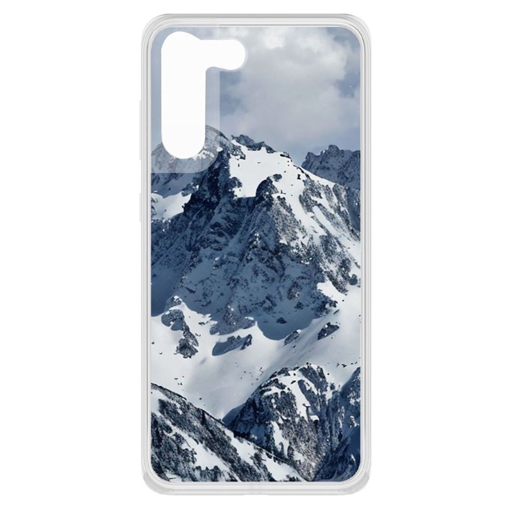 

Чехол-накладка Krutoff Clear Case Горы для Samsung Galaxy S21 FE (G990), Прозрачный