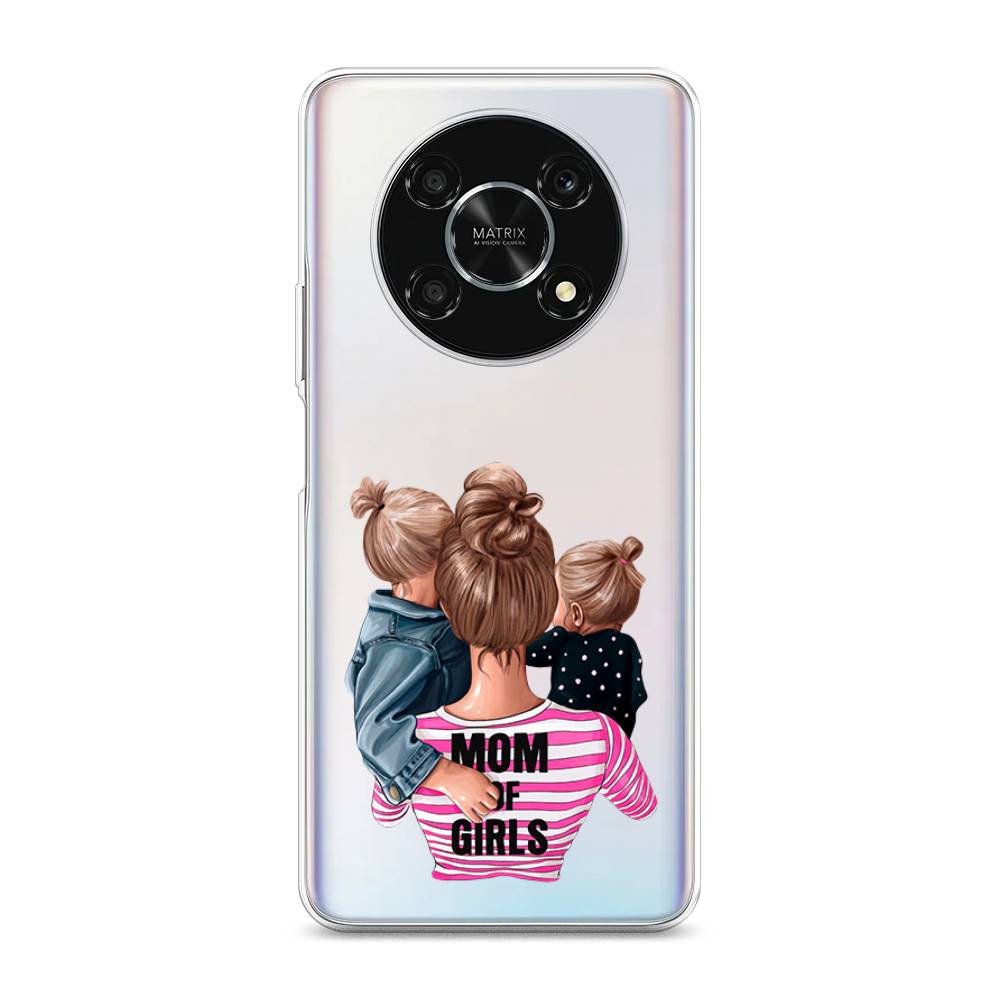 

Чехол Awog для Honor X9 5G "Mom of Girls", 6109750-6