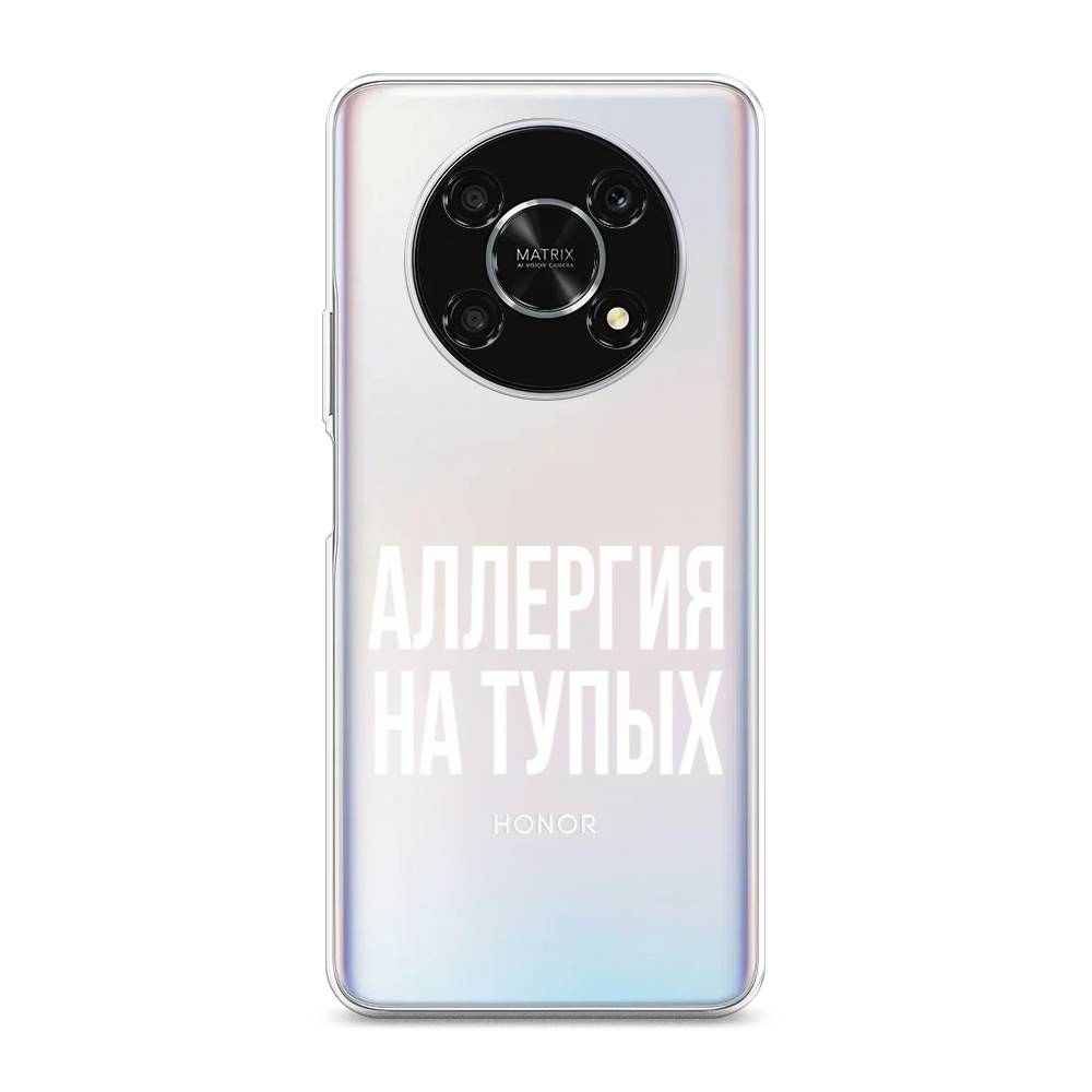 

Чехол Awog для Honor X9 5G "Аллергия на тупых", 6109750-6