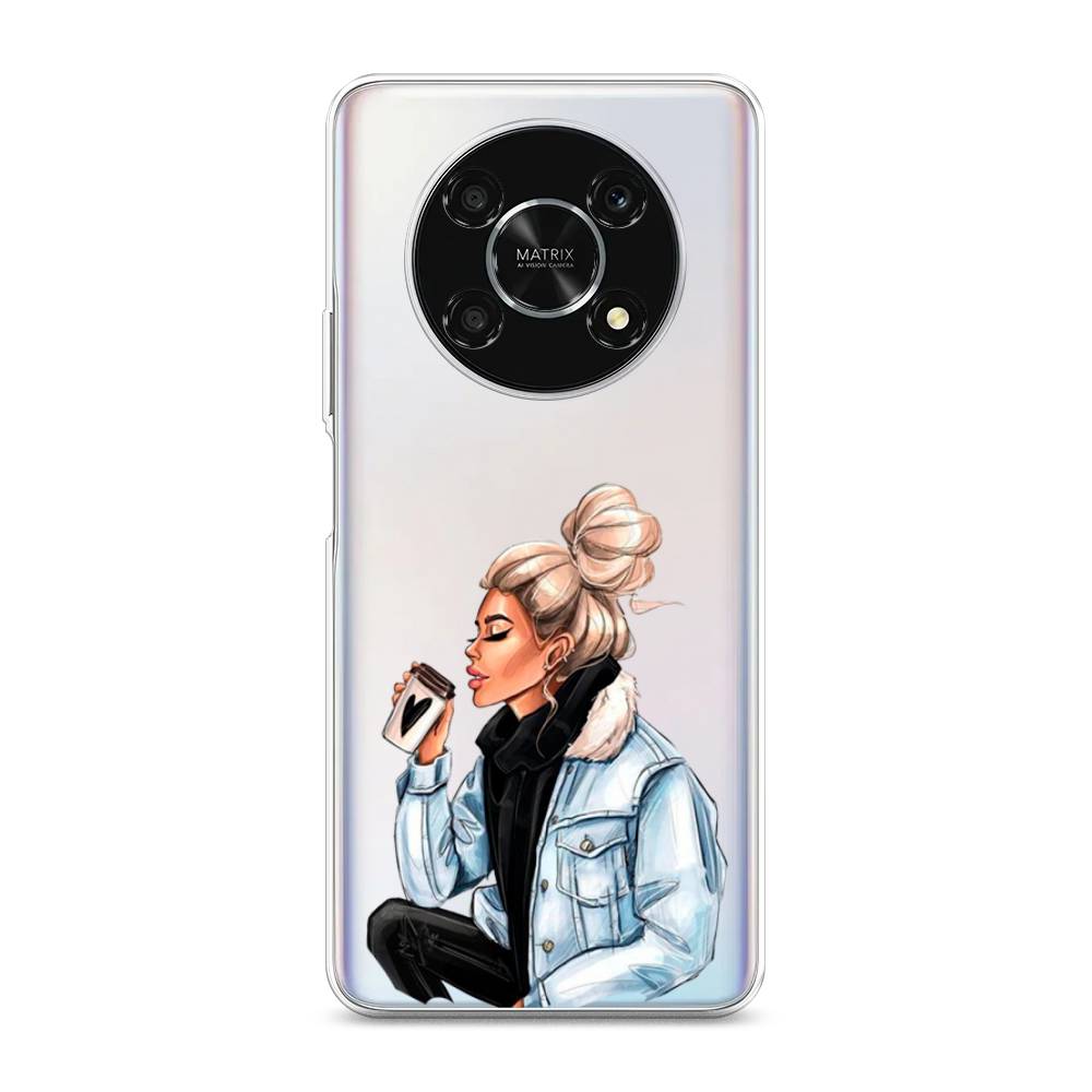 

Чехол Awog для Honor X9 5G "Cute girl", 6109750-7