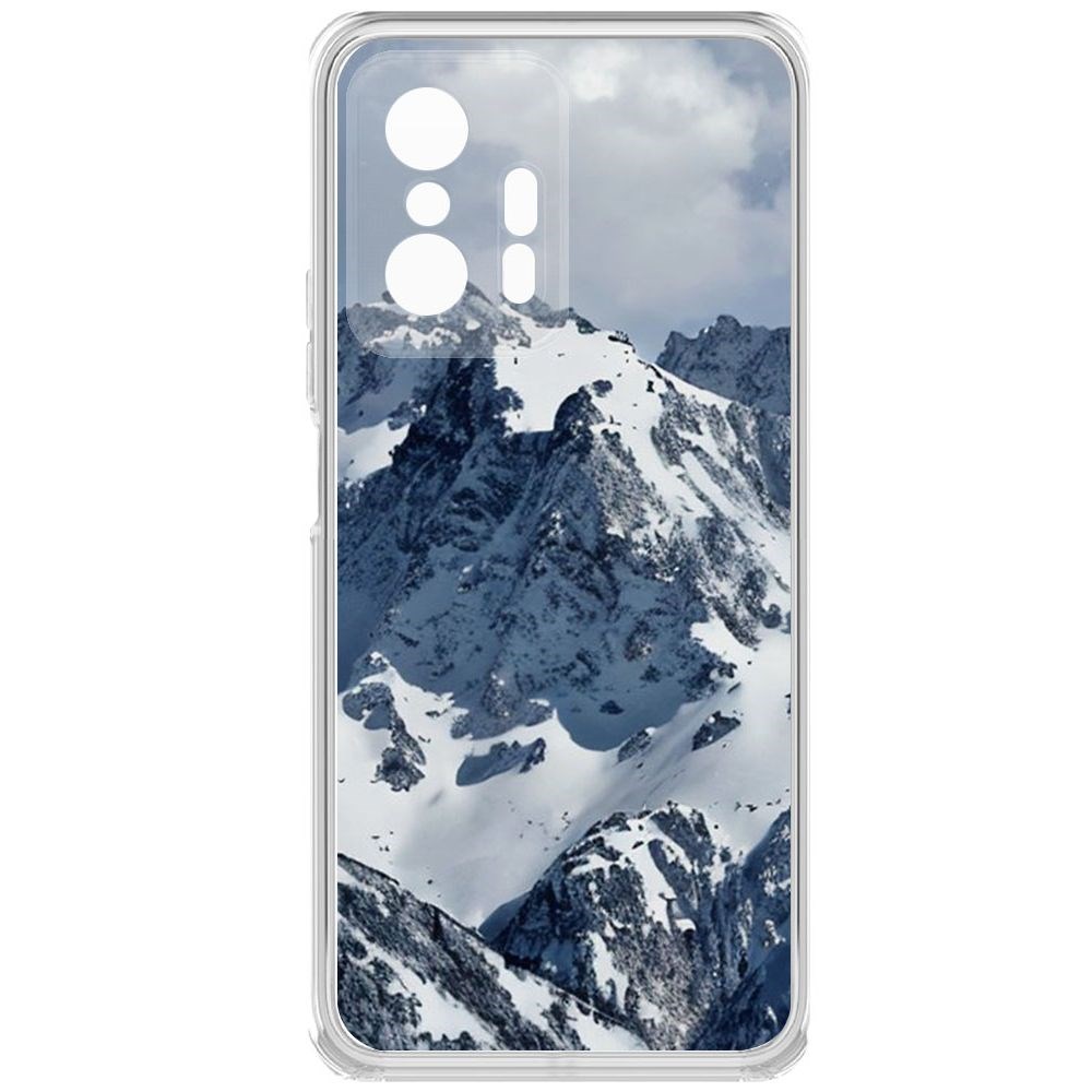 

Чехол-накладка Krutoff Clear Case Горы для Xiaomi 11T Pro, Прозрачный