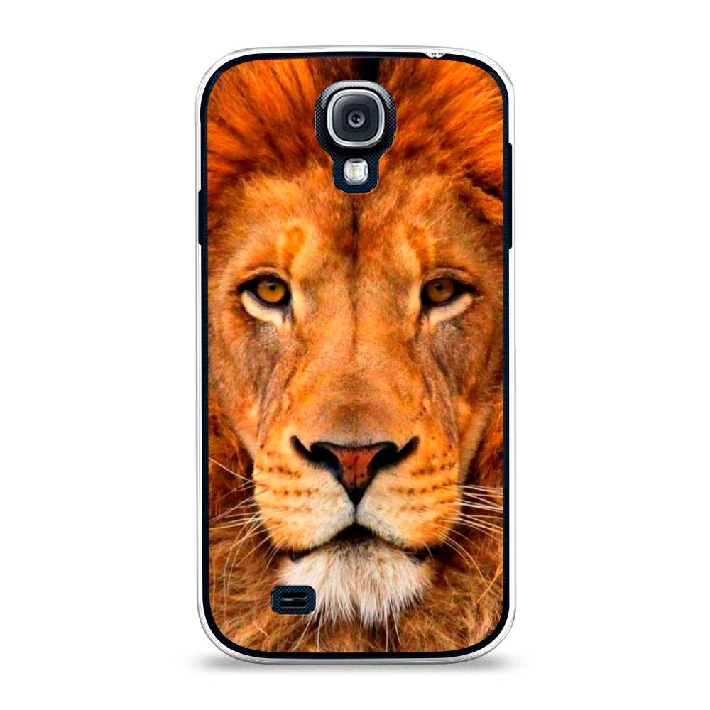 

Чехол на Samsung Galaxy S4 "Благородный лев", Оранжевый, 23950-1
