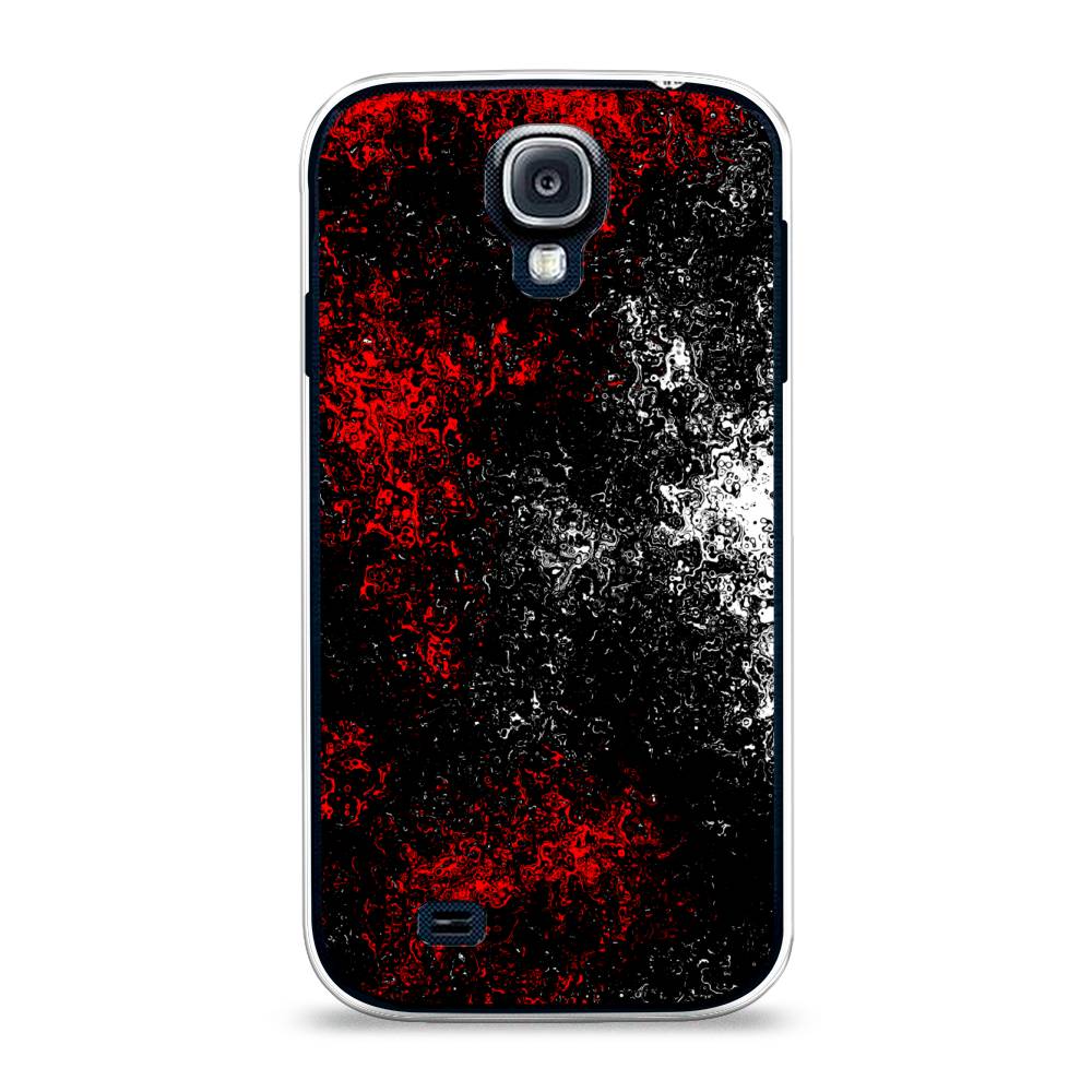 

Чехол на Samsung Galaxy S4 "Монотипия", Красный;черный;белый, 23950-3