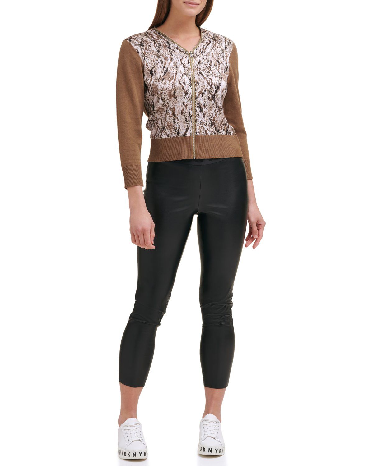 

Кардиган женский DKNY P1GPE0A6 разноцветный L, P1GPE0A6