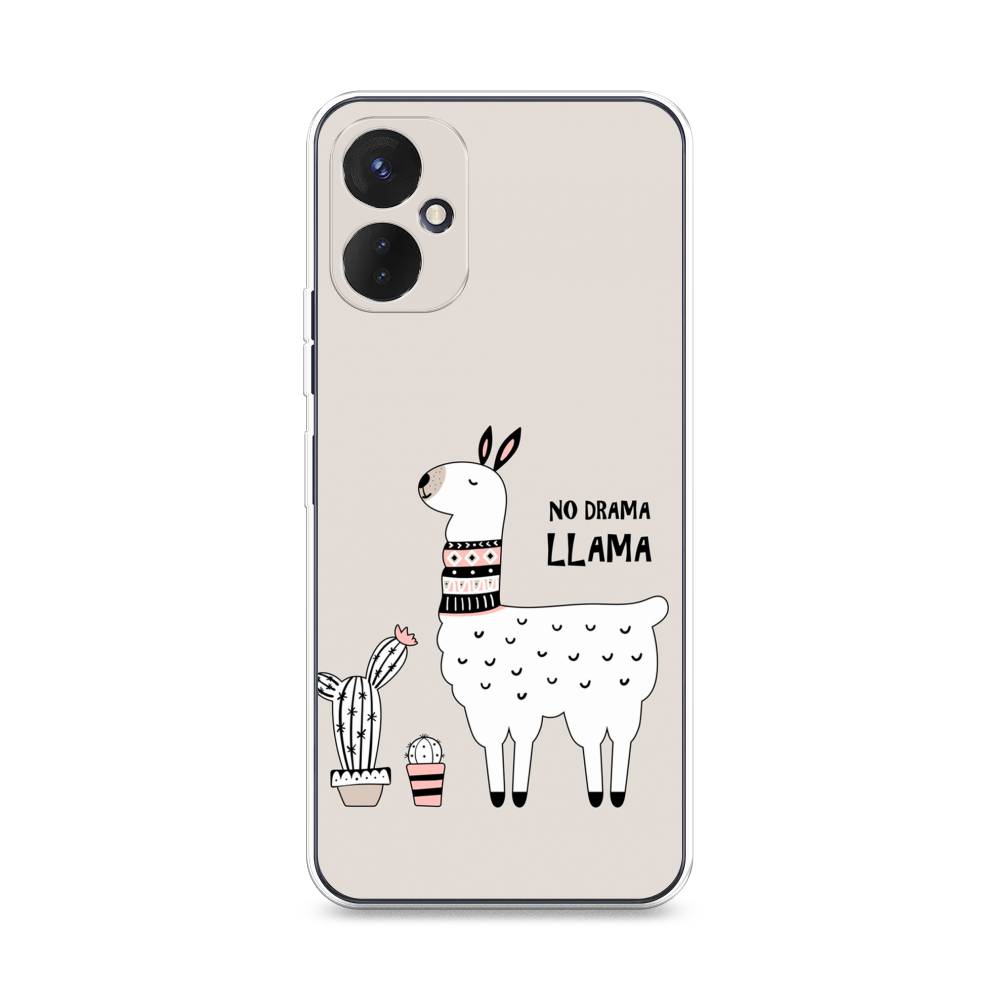 

Чехол Awog на Tecno Spark 9 Pro "No drama LLama", 301950-2