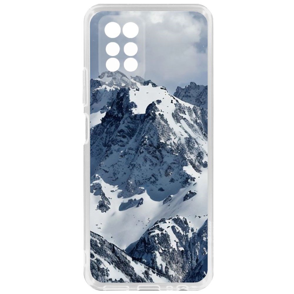 

Чехол-накладка Krutoff Clear Case Горы для INFINIX Note 10 Pro, Прозрачный