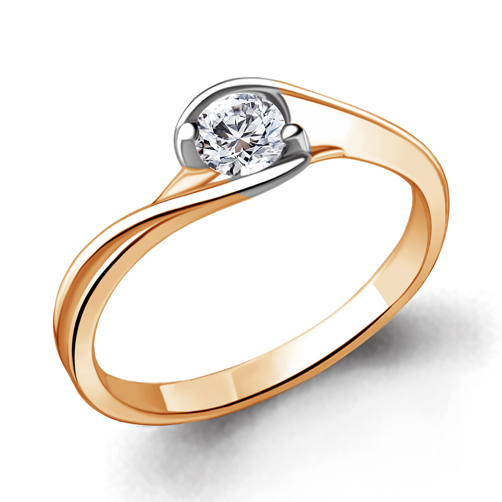 

Кольцо из серебра с фианитом Aquamarine Aquamarine 661061_925_з р. 15,5, 661061_925_з