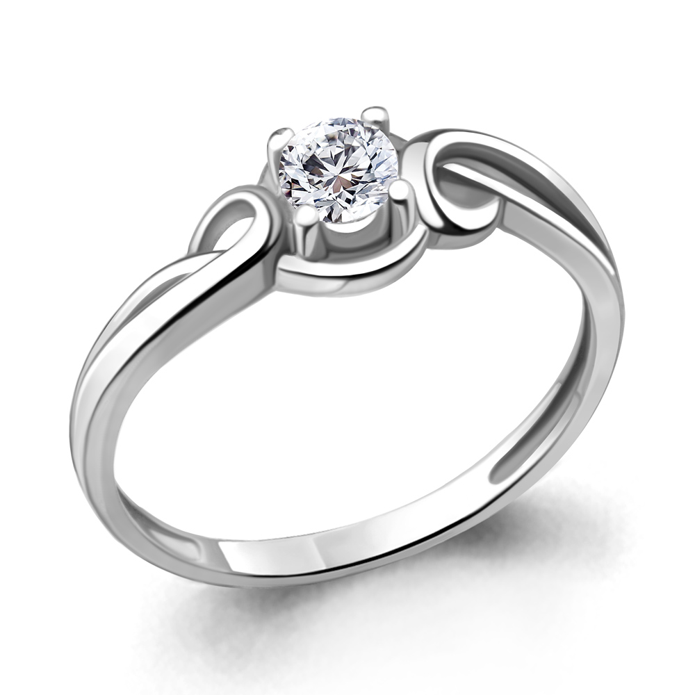

Кольцо из серебра с фианитом Aquamarine Aquamarine 660831_925_р р. 16,5, 660831_925_р