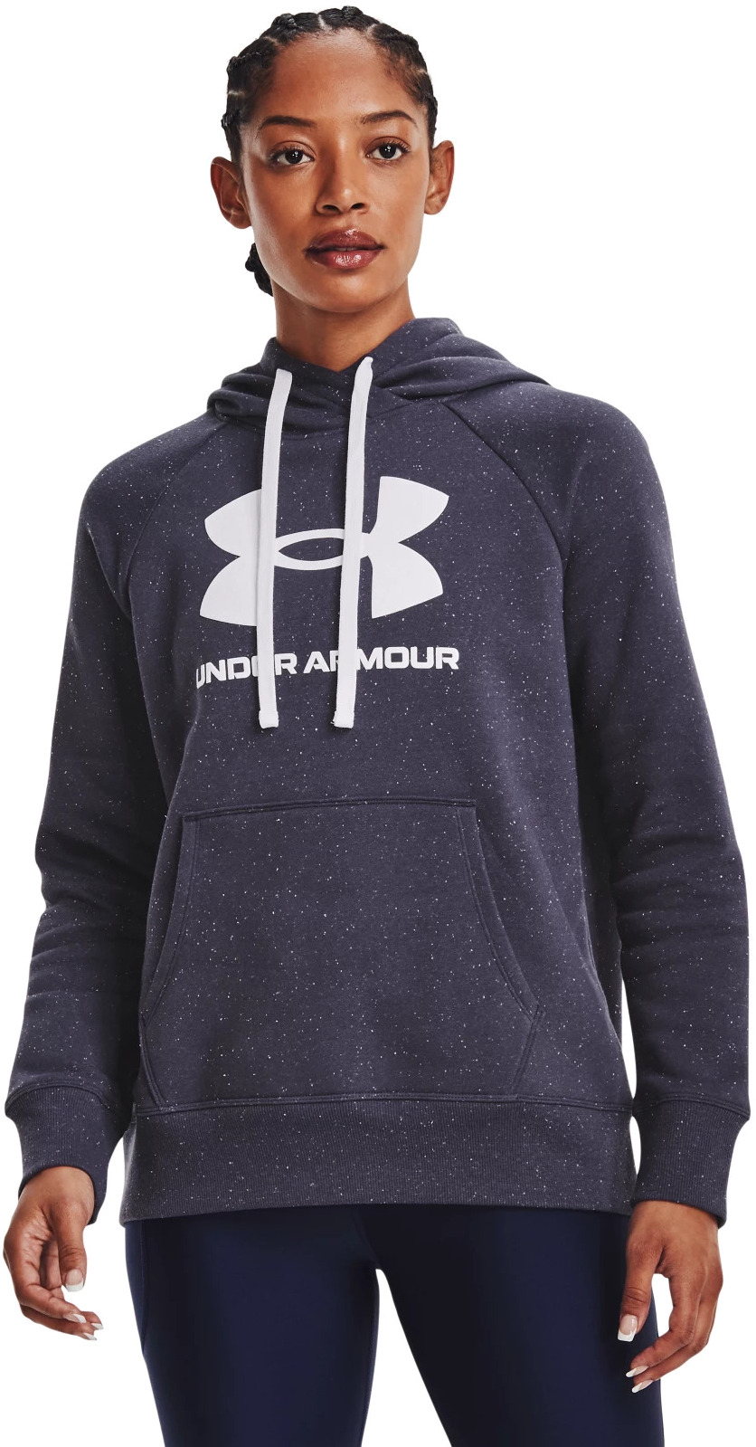 Худи женское Under Armour Rival Fleece Logo Hoodie серое 44-46 5179₽