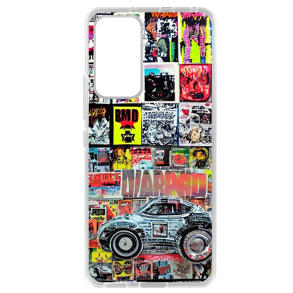 

Чехол-накладка Krutoff Clear Case Автопамфлет для Xiaomi 12 Lite, Прозрачный