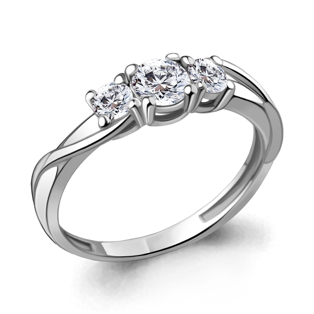 

Кольцо из серебра с фианитом Aquamarine Aquamarine 660801_925_р р. 16,5, 660801_925_р