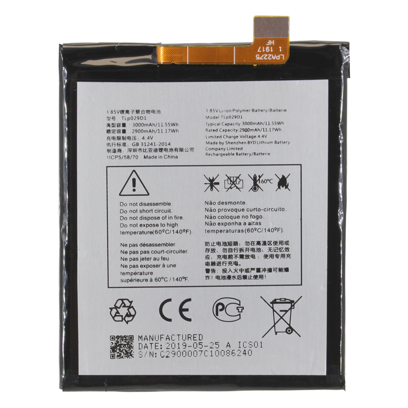 

Аккумулятор BaseMarket для Alcatel 3L 5034D (TLp029D1)