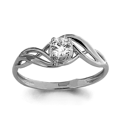 

Кольцо из серебра с фианитом Aquamarine Aquamarine 660791_925_р р. 17,5, 660791_925_р
