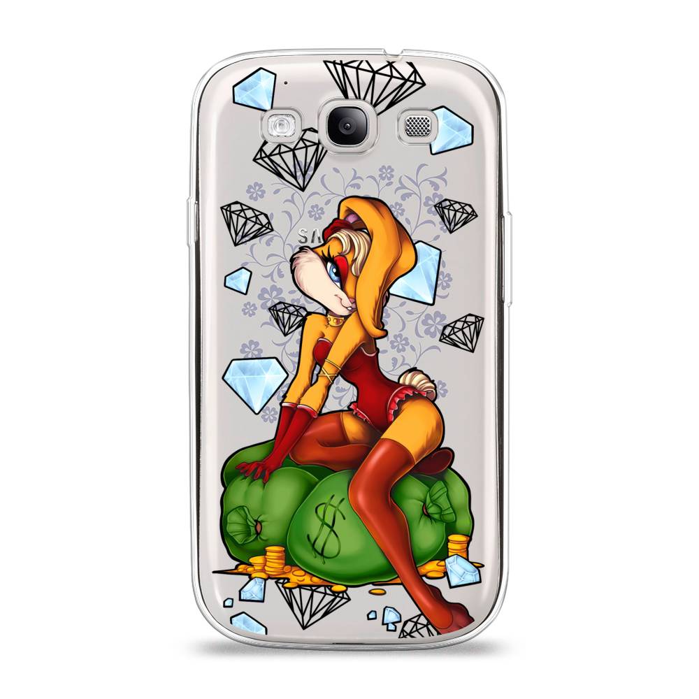 

Чехол на Samsung Galaxy S3 "Лола Банни с бриллиантами", Красный;оранжевый;зеленый, 23750-6