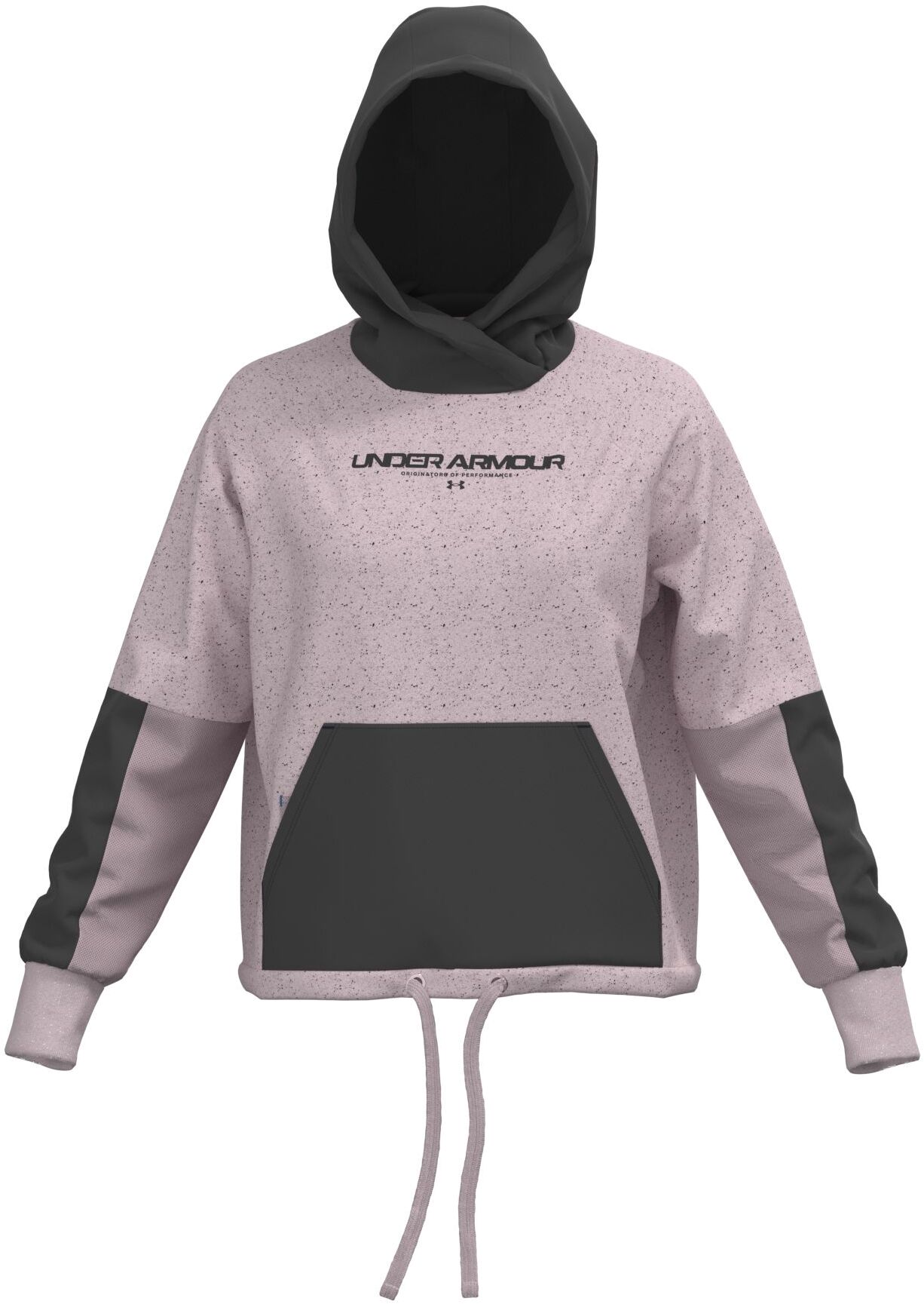 

Худи женское Under Armour Rival + Fleece Hoodie розовое 44-46, Rival + Fleece Hoodie