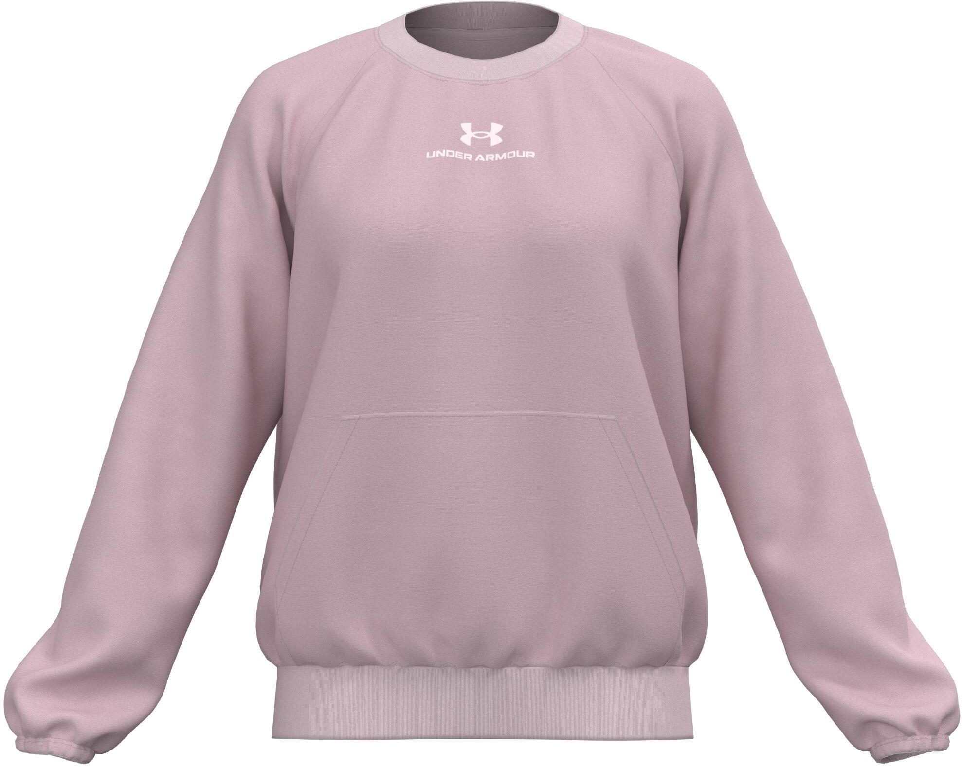 Свитшот женский Under Armour Rush Woven Crew розовый 44-46