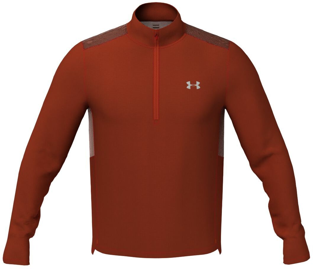 Свитшот мужской Under Armour Speed Stride 2.0 1/2 Zip T-Shirt оранжевый 46-48