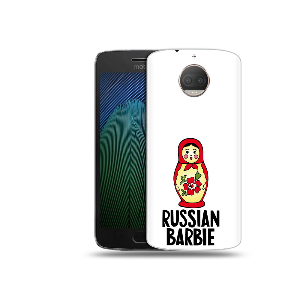 

Чехол MyPads Tocco для Motorola Moto G5S Plus матрешка (PT75337.377.459), Прозрачный, Tocco