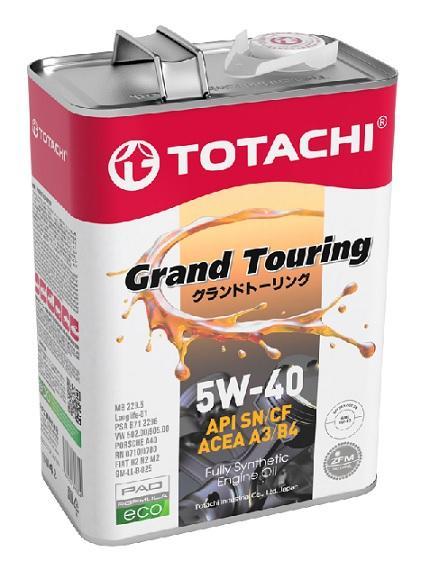 

Моторное масло Totachi Grand Touring Fully Synthetic SN 5W40 4л, 11904